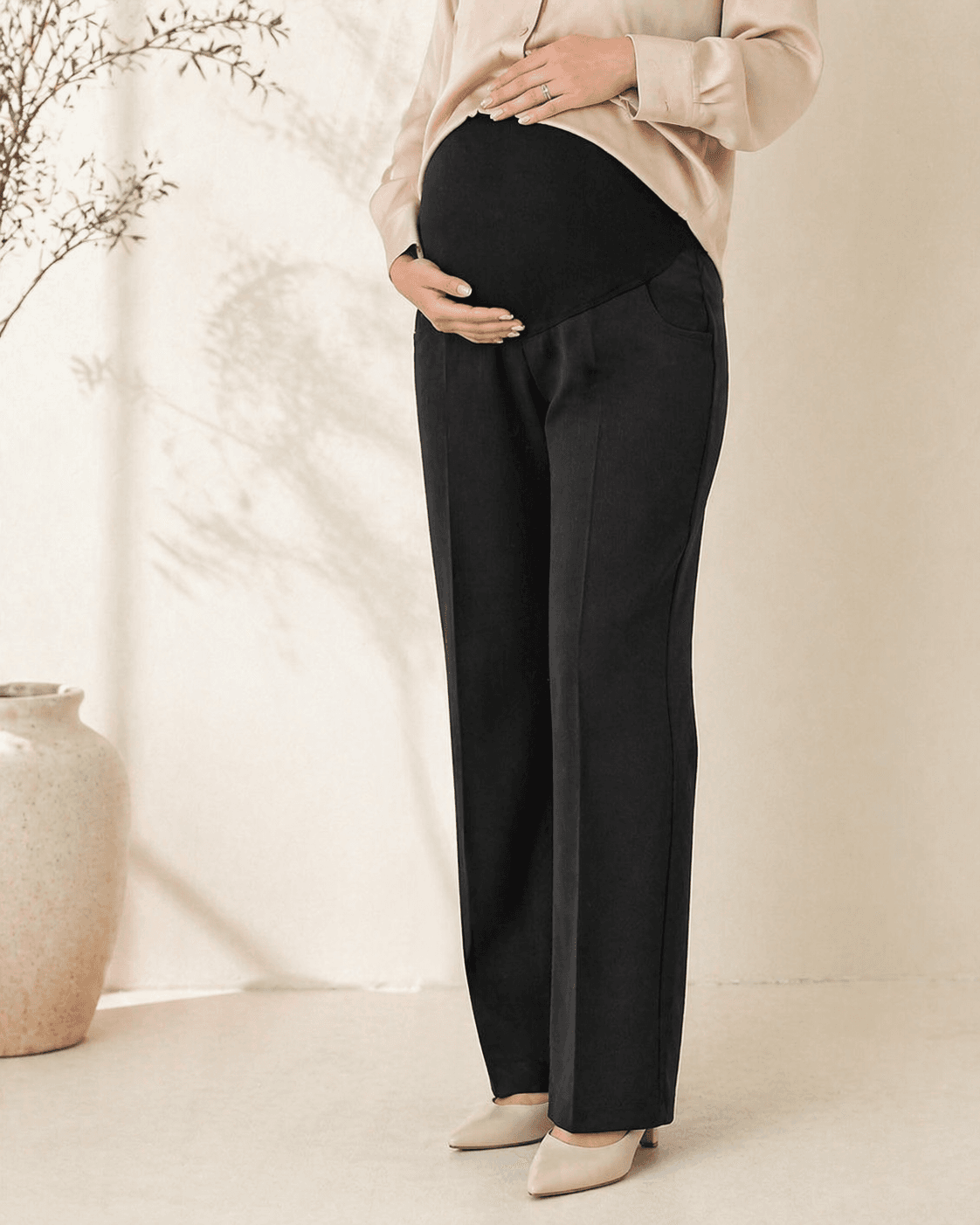 Pantalón de vestir de maternidad